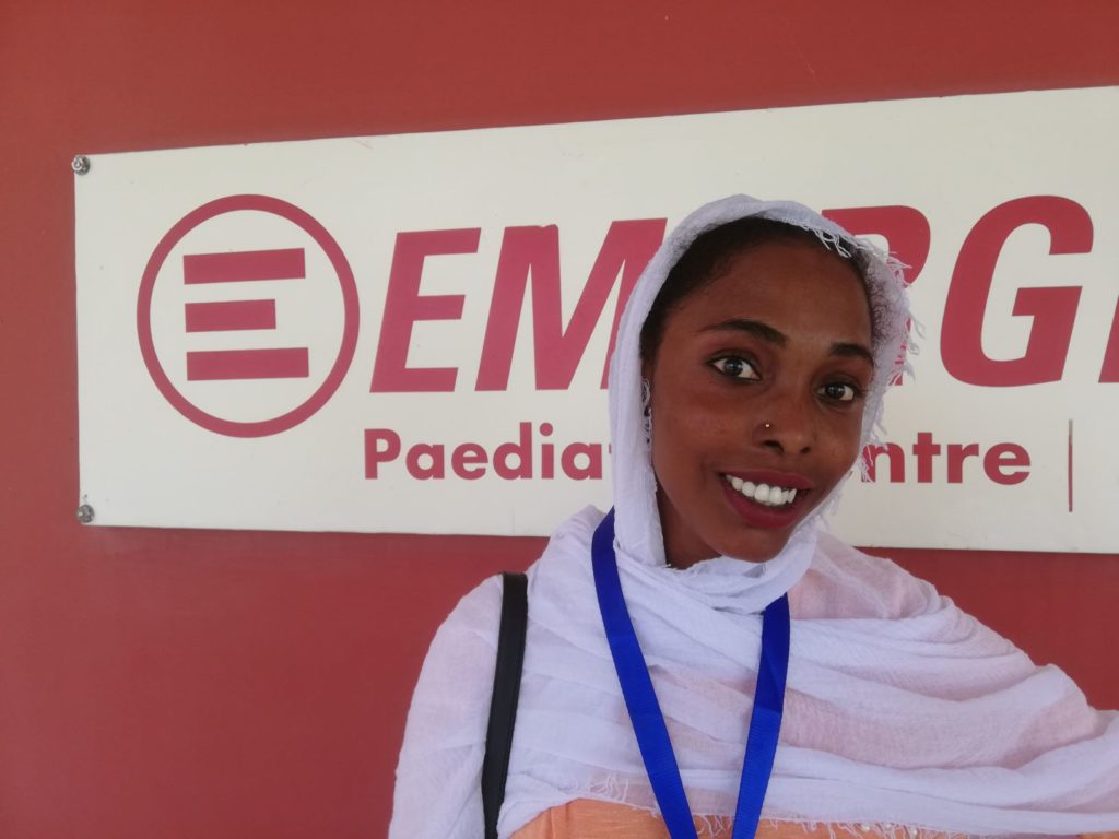 Nawader’s smile represents a long journey from Darfur to Khartoum and back again.