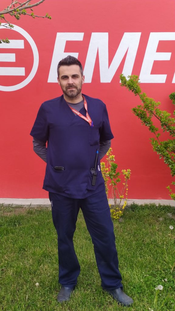 In Afghanistan, Alberto helps promoting a culture of peace in the way we know best