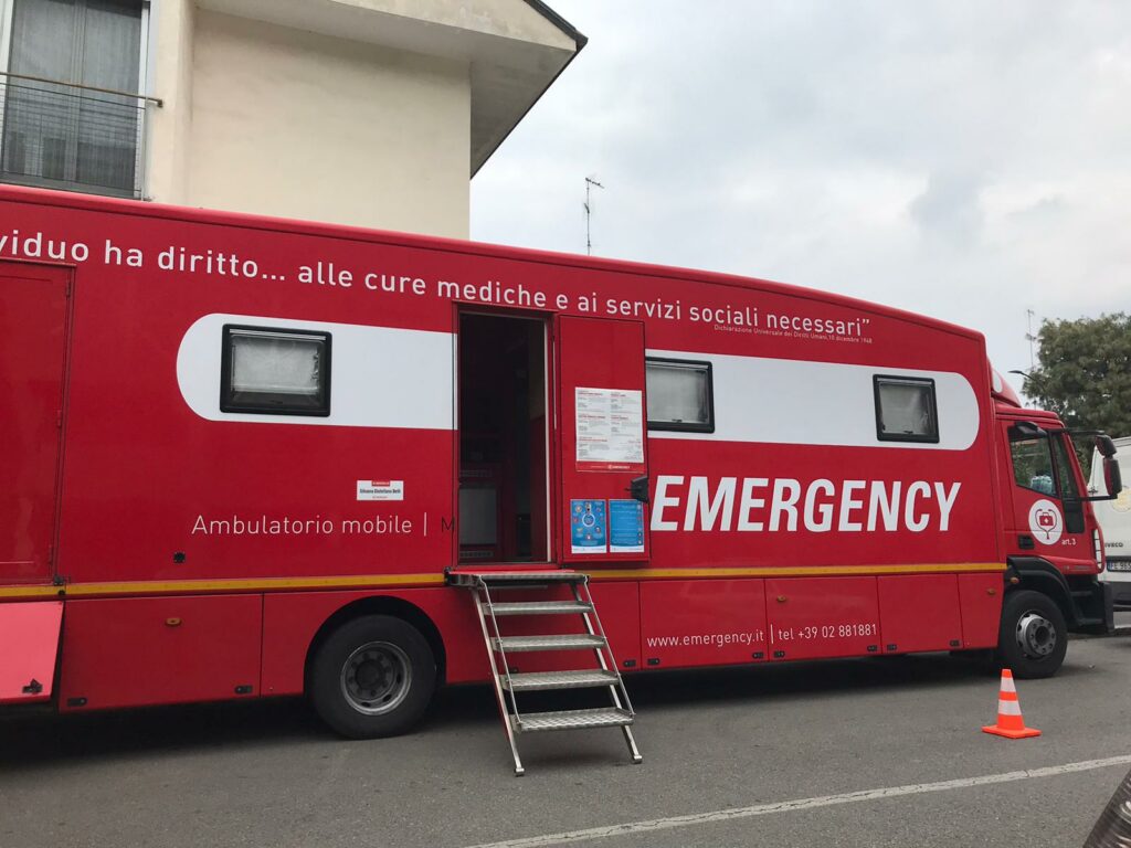 Thanks to the Mobile Outpatient Clinic, we will be able to operate in various places, and to promptly respond to any needs that may arise from this unpredictable situation.