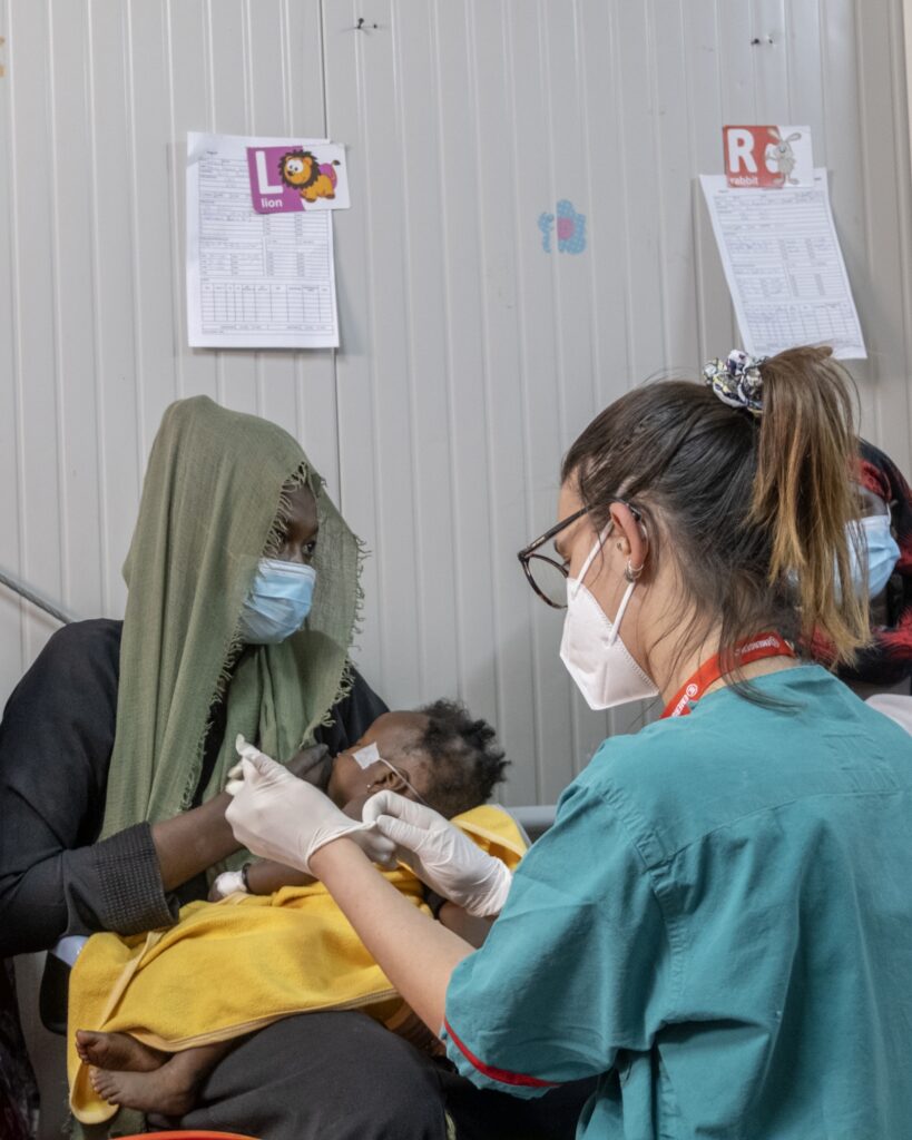 Of all the children that visit, most have gastrointestinal or respiratory diseases, infections involving the eyes, ears and skin, intestinal parasites or malaria.